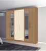 Chicago 6 Doors Wardrobe With Mirror 2022r-515 Canelato/natural Off-white - Mass Atualle