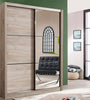 Navara 165 Og 2 Sliding Door Wardrobe With Mirror Gray Oak 11008274- Forma Ideale