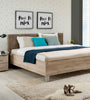 Canon 160 Double Bed Gray Oak 11008489- Forma Ideale