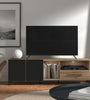 Coimbra 160 Tv Stand Oak / Black 11011208 - Forma Ideale