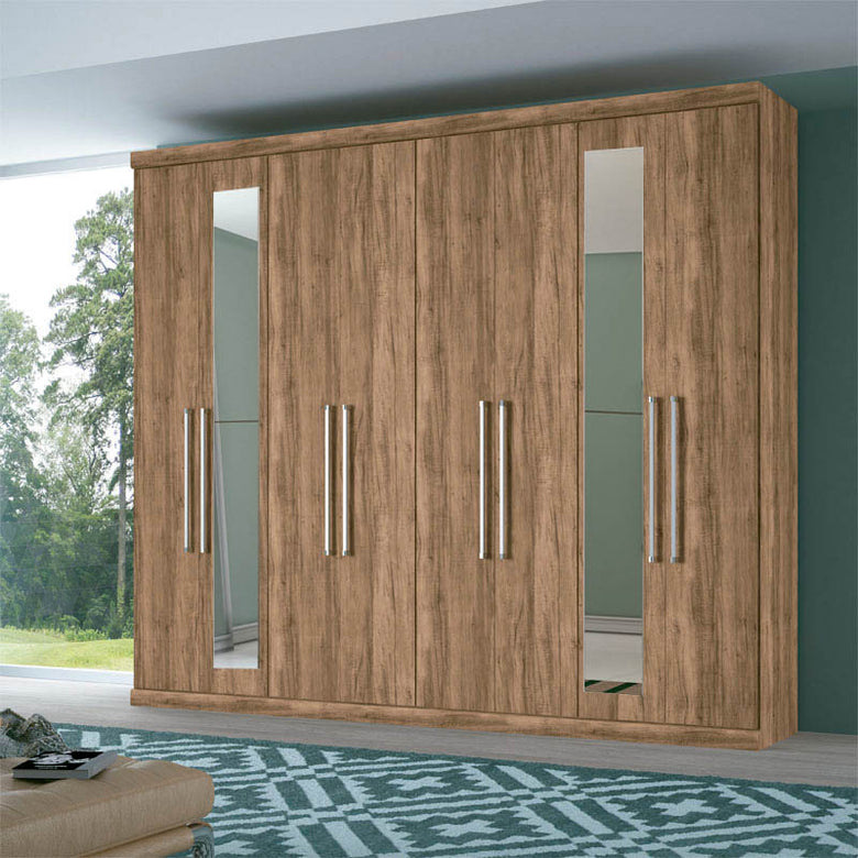 Armoire Ele E Ela Atacama 8 Doors 6 Drawers Wardrobe -  Santos Andirá