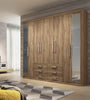 Armoire Master 8 Doors and 9 Drawers Atacama Large Couple Wardrobe