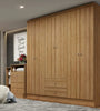 Astro 6P 6 Doors And 2 Drawers Wardrobe Almendra - 5692