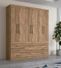 Armoire Havana Plus 6.9 Matte Atacama 6 Doors and 9 Drawers Wardrobe