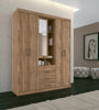 Armoire Havana Star 5.3 With Mirror Atacama 5 Doors and 3 Drawers Wardrobe