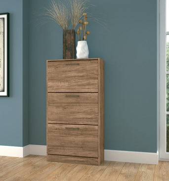 Havana Plus 3 Flap Doors Atacama Shoe Cabinet - Mass Santos