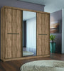 Armoire Dijon Matt Atacama 3 Sliding Doors 4 Drawers Wardrobe