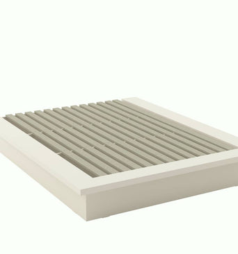 Double Bed Base TW22 Off White With Uv Paint - Dalla Costa
