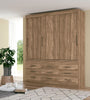 Armoire Click 3.9 Matte Atacama 3 Sliding Doors And 9 Drawers Wardrobe